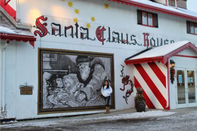 Santa Claus House Polo Noth store