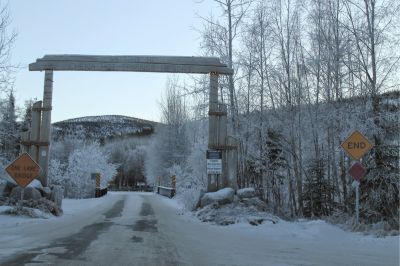 entrance Chena hot spring hot water