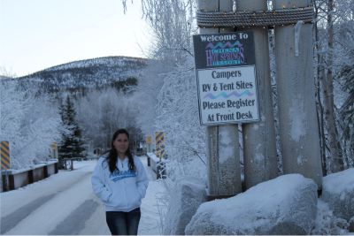 entrance Chena hot spring